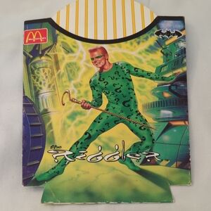 McDonald's Batman Forever The Riddler Frys Box